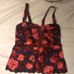 Free People Printed Tank